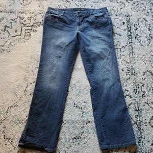 Calvin Klein jeans. Nicely broken in